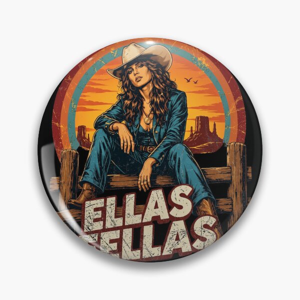 Item preview, Ella langley Retro Cowgirl designed and sold by DheninStudio.