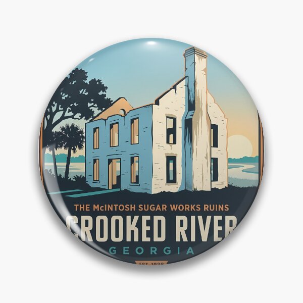 Item preview, Crooked River Georgia designed and sold by DetourDgn.
