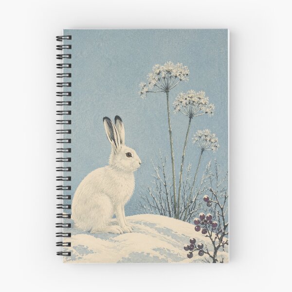 Item preview, Arctic Hare in a Cool Blue Christmas Winter designed and sold by Planthem.