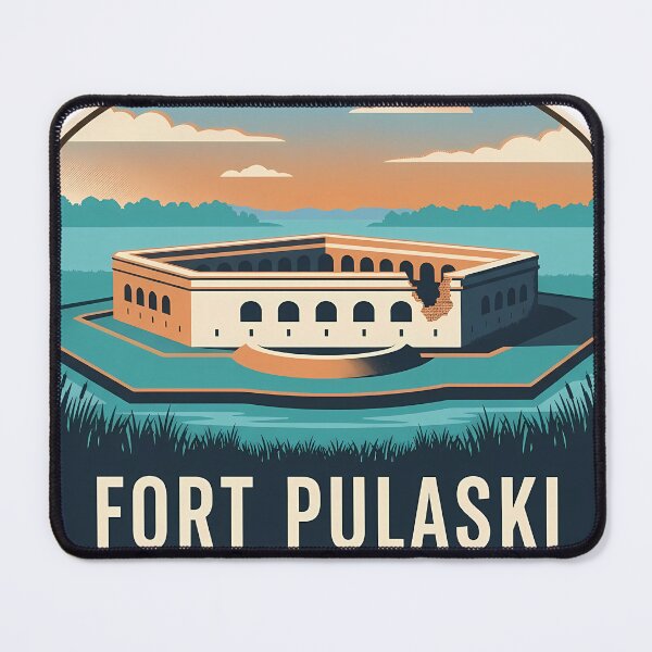 Item preview, Fort Pulaski Georgia designed and sold by DetourDgn.