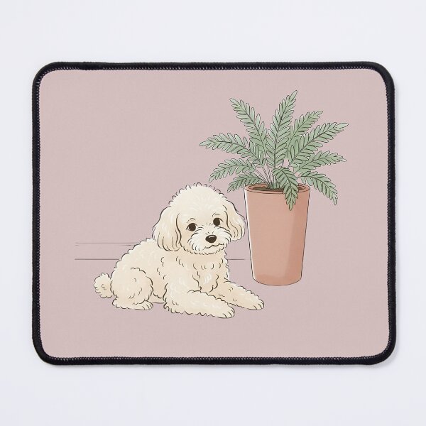 Item preview, Cozy Dog & Houseplant – Plant Lover’s Best Friend designed and sold by ManggaeJM.
