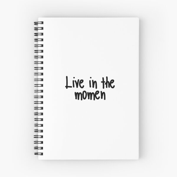 Item preview, Live In The Moment Mindfulness Quote designed and sold by jianina-alondra.