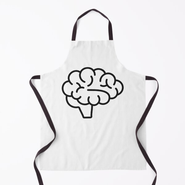 Item preview, Minimalist Brain Anatomy Line Icon designed and sold by VectorForge Studio.