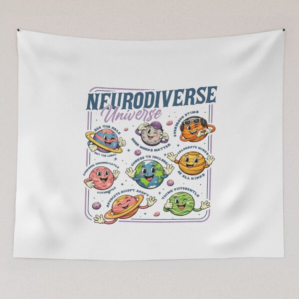 Item preview, Neurodiverse Universe – Celebrate Every Kind of Mind designed and sold by roartusa.