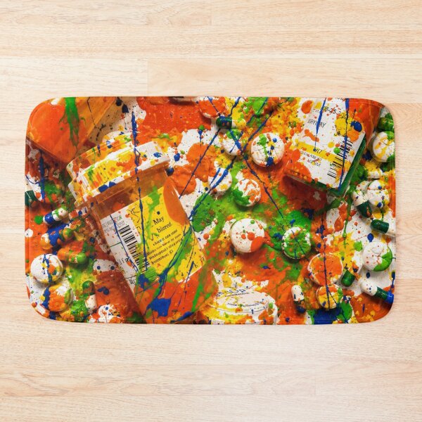 Artikelvorschau, Chaos-Rezept Abstrakte Farbspritzer-Kunst entworfen und verkauft von THE SPLATTERED HAUS BY SAGE BANKS.