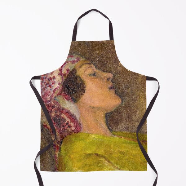 Item preview, 'Maggie' female portrait still life painting art print circa 1916 by Venny Soldan-Brofeldt designed and sold by Jéanpaul Ferro.