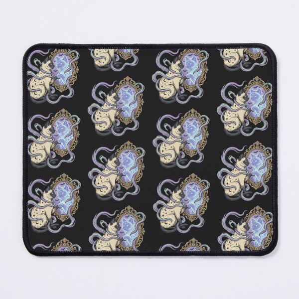 Item preview, Siamese Cat Haunted Mirror Ghost Reflection Halloween designed and sold by MewSpooky.