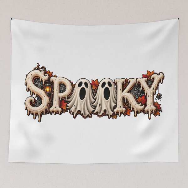 Item preview, Spooky Halloween Ghost  designed and sold by afr-saad.