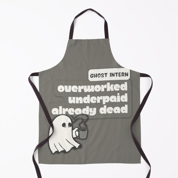 Item preview, Ghost Intern Funny Halloween Work Joke designed and sold by pulse_retail.
