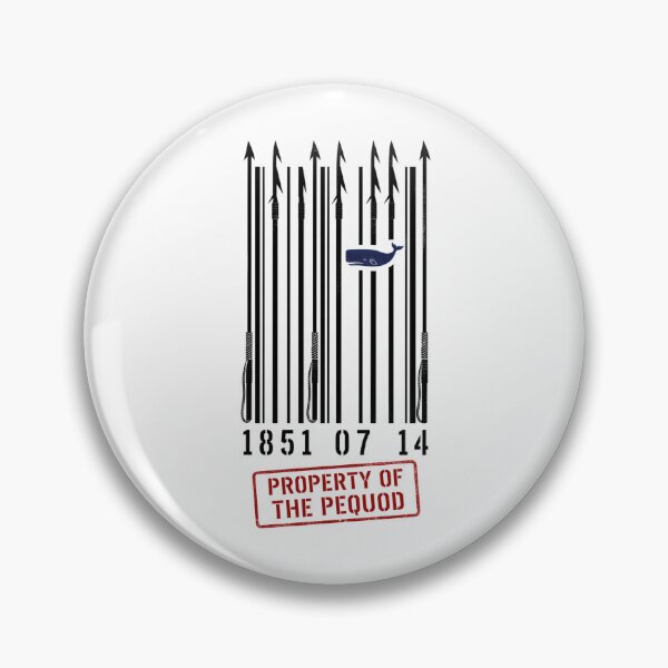 Item preview, Moby Dick: Property of the Pequod Harpoon Crest designed and sold by Fenay Designs.
