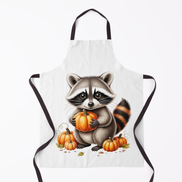 Item preview, Raccoon Holding Pumpkins designed and sold by jkrphoto.