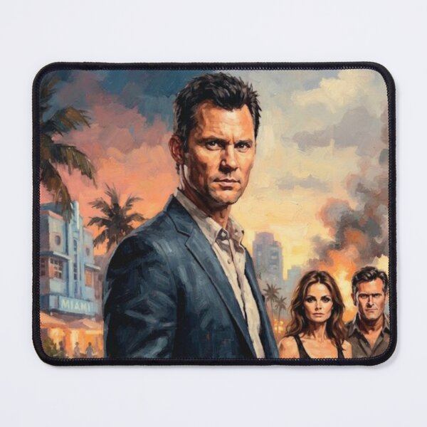 Item preview, Burn Notice Action Thriller Fine Art Tribute designed and sold by Art's Diner.