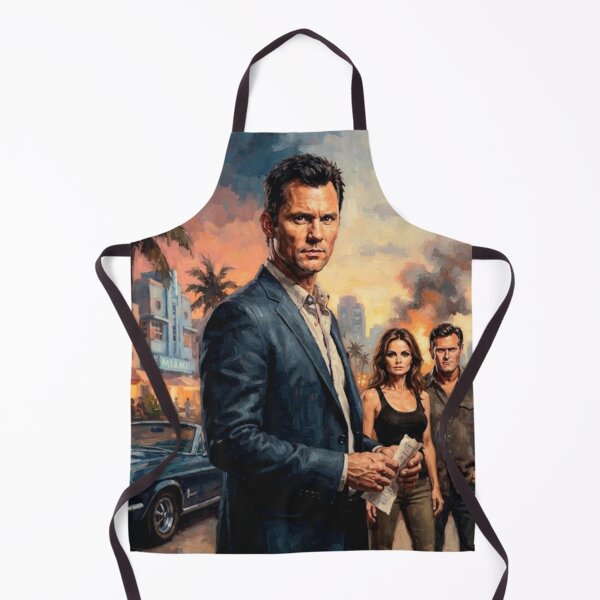 Item preview, Burn Notice Action Thriller Fine Art Tribute designed and sold by Art's Diner.