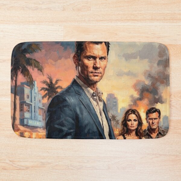 Item preview, Burn Notice Action Thriller Fine Art Tribute designed and sold by Art's Diner.