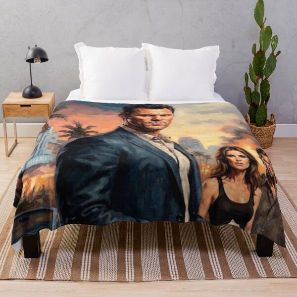 Item preview, Burn Notice Action Thriller Fine Art Tribute designed and sold by Art's Diner.