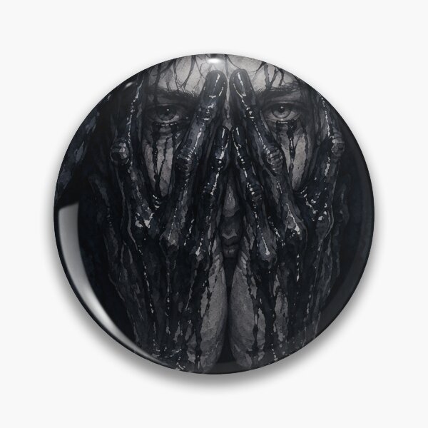 Item preview, Dark Resin — Gothic Hooded Man Watercolor Art designed and sold by GrabaHuk.