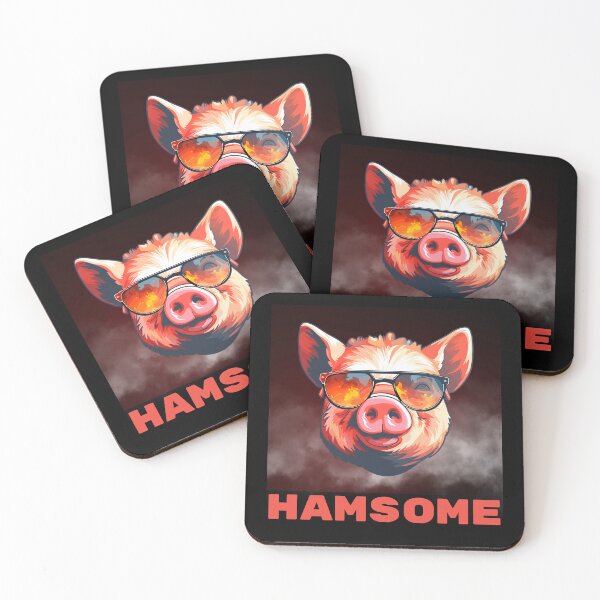 Item preview, Hamsome Pig Head designed and sold by monika-arthing.