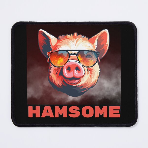 Item preview, Hamsome Pig Head designed and sold by monika-arthing.