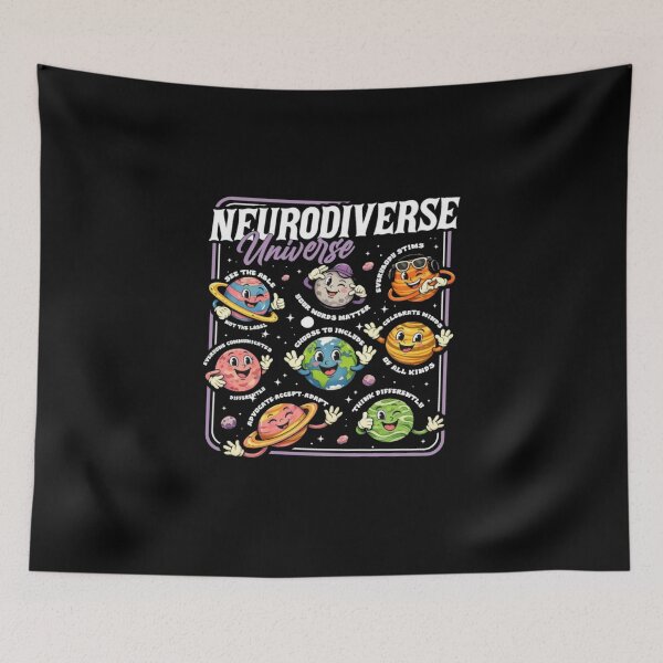 Item preview, Neurodiverse Universe – Celebrate Every Kind of Mind designed and sold by roartusa.
