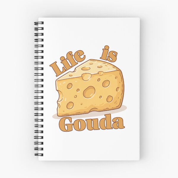 Item preview, Life is Gouda designed and sold by Trendy-Exe.