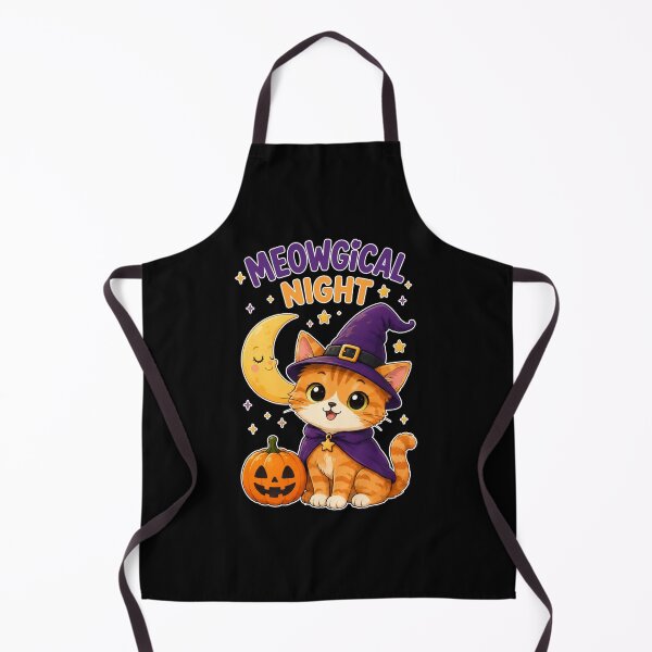 Item preview, Meowgical Night - Cute Cat - Halloween - Cat Witch designed and sold by bkeer abobkr.