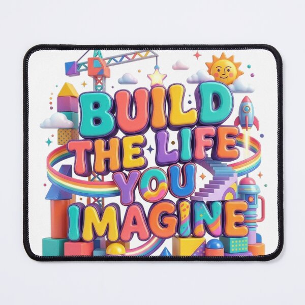 Item preview, BUILD THE LIFE YOU IMAGINE designed and sold by likbatonboot.