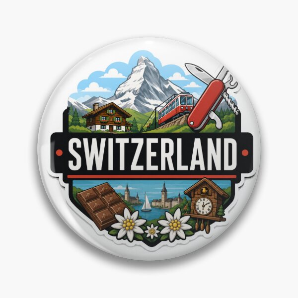 Item preview, Switzerland designed and sold by StackedPixels.