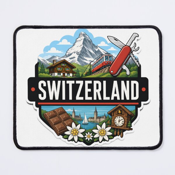 Item preview, Switzerland designed and sold by StackedPixels.