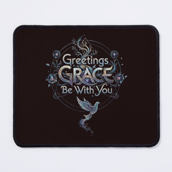 Item preview, Greetings Grace Be With You designed and sold by SkrabinhoArt.