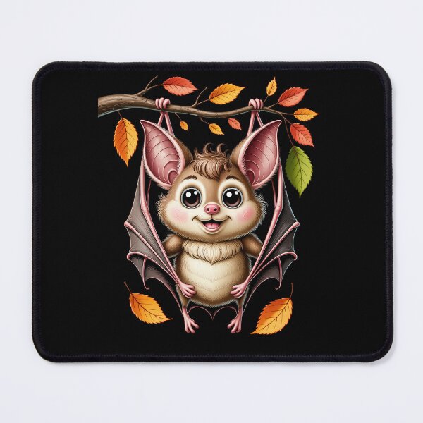 Item preview, Adorable Bat Hanging from Branch designed and sold by jkrphoto.