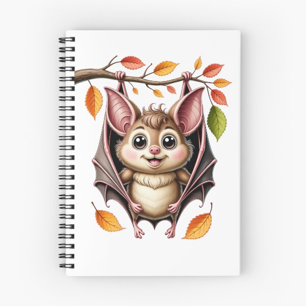 Item preview, Adorable Bat Hanging from Branch designed and sold by jkrphoto.