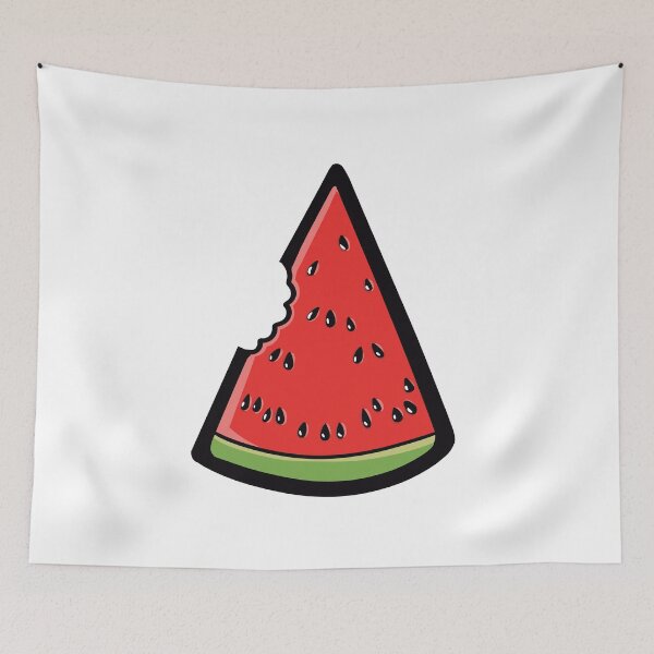 Item preview, Cute Bitten Watermelon Sticker - Kawaii Summer Fruit Vinyl Decal for Laptop, Water Bottle & Phone Case designed and sold by barcys.