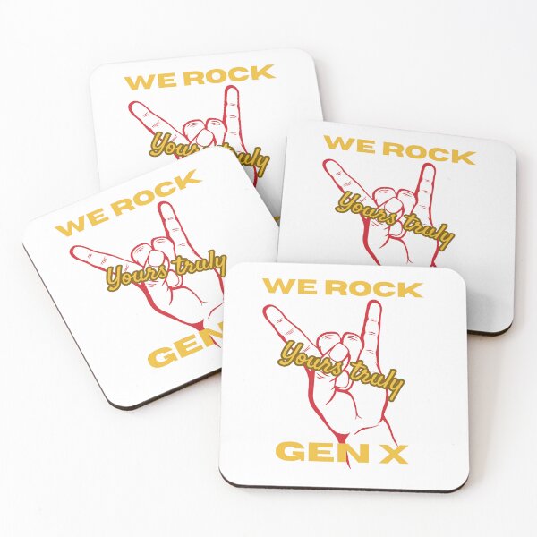 Item preview, Gen X We Rock, Yours Truly Hand vintage style designed and sold by TB-73.
