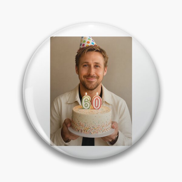 Item preview, Ryang gosling 60th birthday Birthday funny prank meme memes parody designed and sold by CheeseBlueprint.
