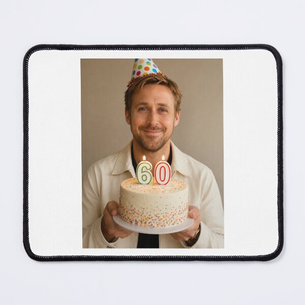 Item preview, Ryang gosling 60th birthday Birthday funny prank meme memes parody designed and sold by CheeseBlueprint.