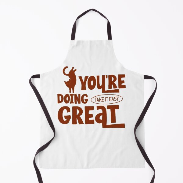 Item preview, You're Doing Great Take It Easy – Funny Cat Motivational T-Shirt | Cute Relaxing Cat Gift | Positive Encouragement Graphic Tee designed and sold by TeehMeow.