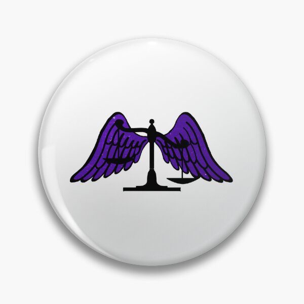 Item preview, judgement Day scale w Purple Angel Wings  designed and sold by Tristian-Mi.