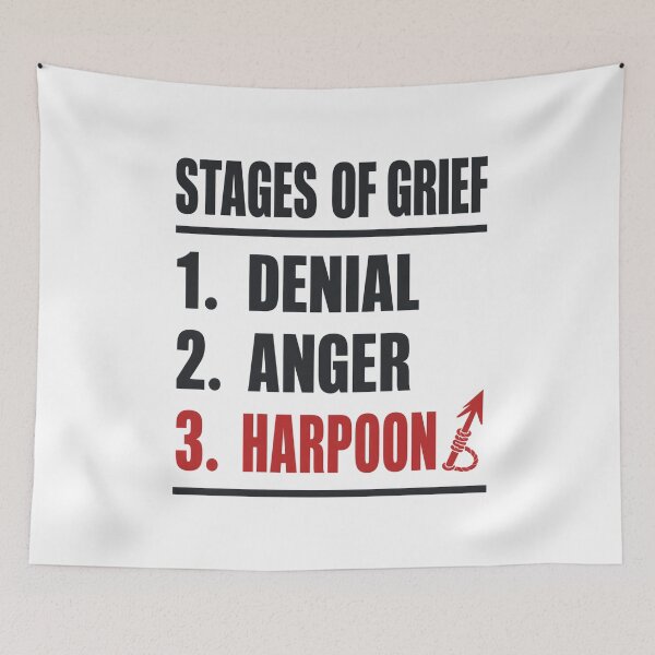 Item preview, Moby Dick Stages of Grief: Harpoon Finale designed and sold by Fenay Designs.