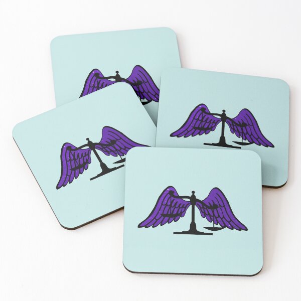 Item preview, judgement Day scale w Purple Angel Wings  designed and sold by Tristian-Mi.