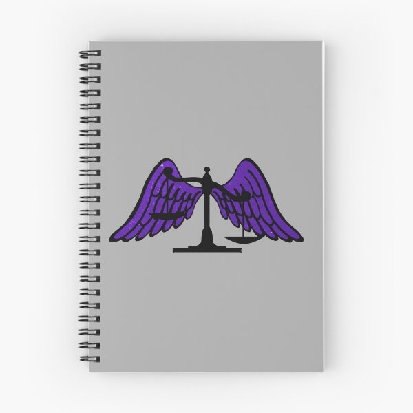 Item preview, judgement Day scale w Purple Angel Wings  designed and sold by Tristian-Mi.