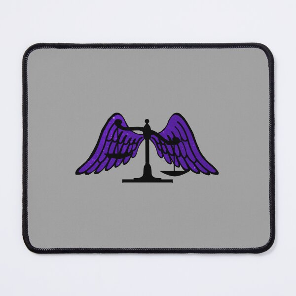 Item preview, judgement Day scale w Purple Angel Wings designed and sold by Tristian-Mi.