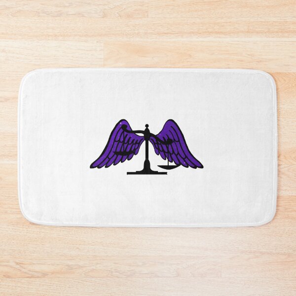 Item preview, judgement Day scale w Purple Angel Wings  designed and sold by Tristian-Mi.