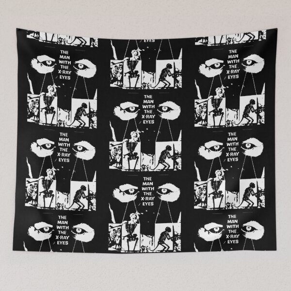 Item preview, The Man With X-Ray Eyes designed and sold by weirdove.