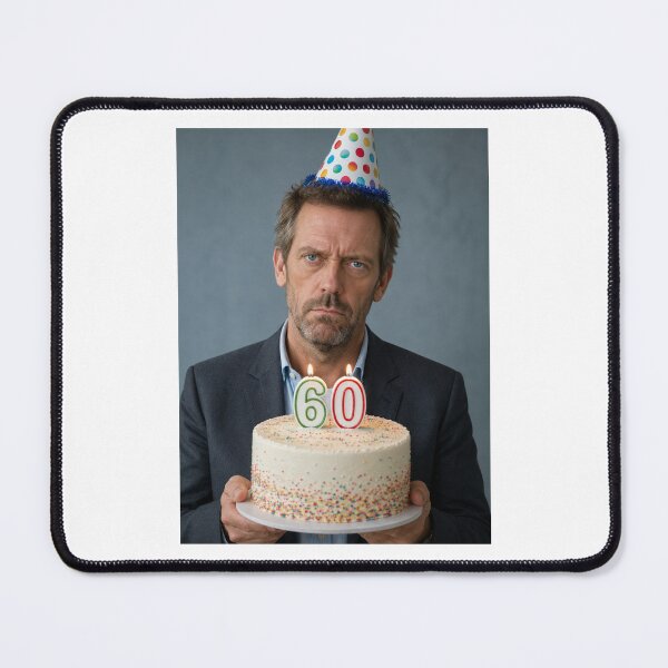 Item preview, Doctor house 60th birthday Birthday funny prank meme memes parody designed and sold by CheeseBlueprint.