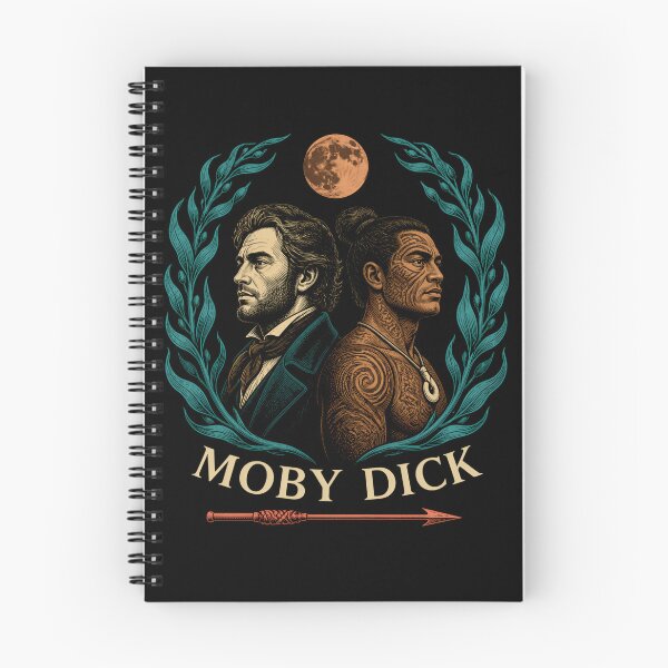 Item preview, Moby Dick: Moonlit Sailors and Harpoon designed and sold by Fenay Designs.