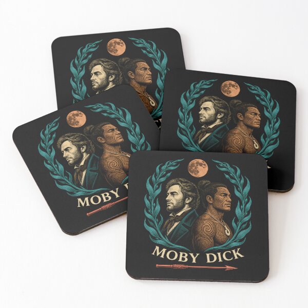Item preview, Moby Dick: Moonlit Sailors and Harpoon designed and sold by Fenay Designs.