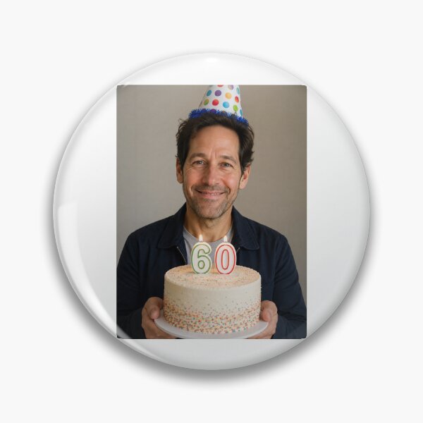 Item preview, Paul rudd 60th birthday Birthday funny prank meme memes parody designed and sold by CheeseBlueprint.