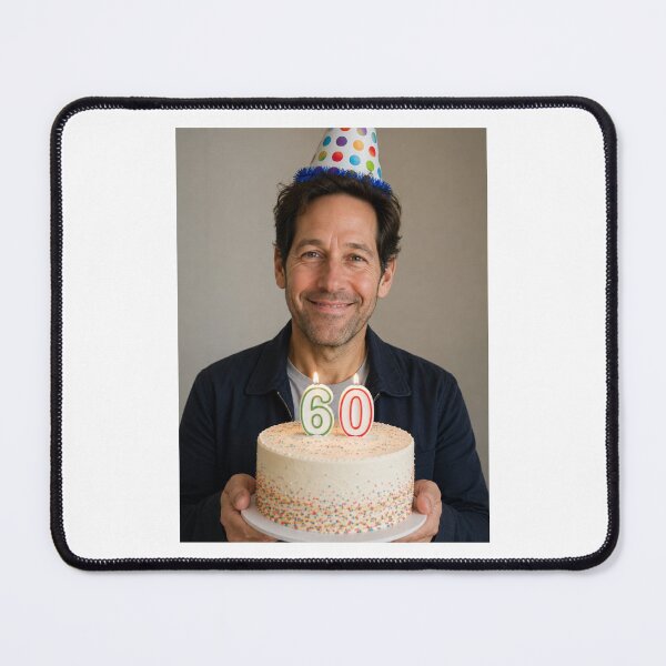 Item preview, Paul rudd 60th birthday Birthday funny prank meme memes parody designed and sold by CheeseBlueprint.
