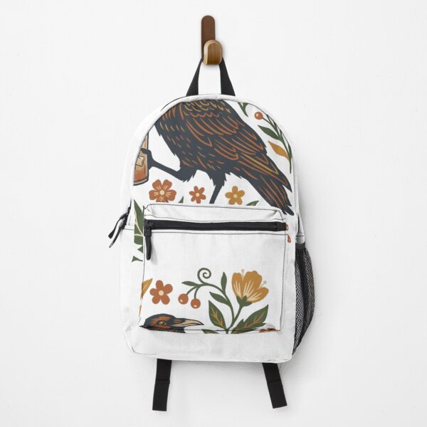Item preview, Boho Crow Coffee – Raven & Iced Coffee Vintage Bird Design designed and sold by roartusa.