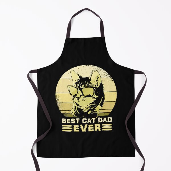 Item preview, Cool Cat Dad Sunglasses Headphones Retro Sunset designed and sold by OlyvieArt.